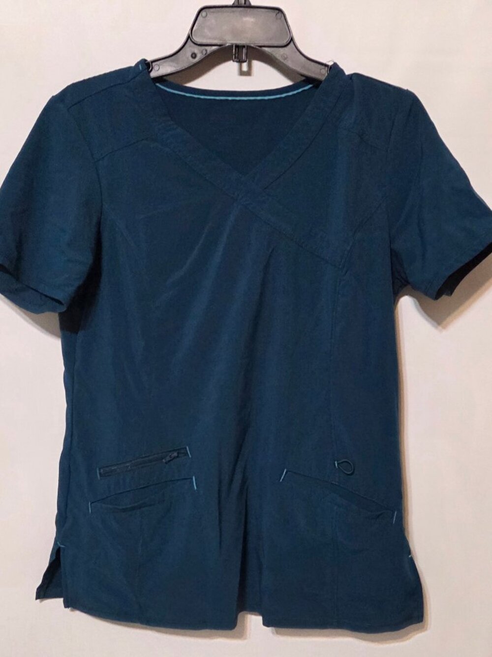 ScrubStar Dark Green Women's Scrub Top Size XSmall